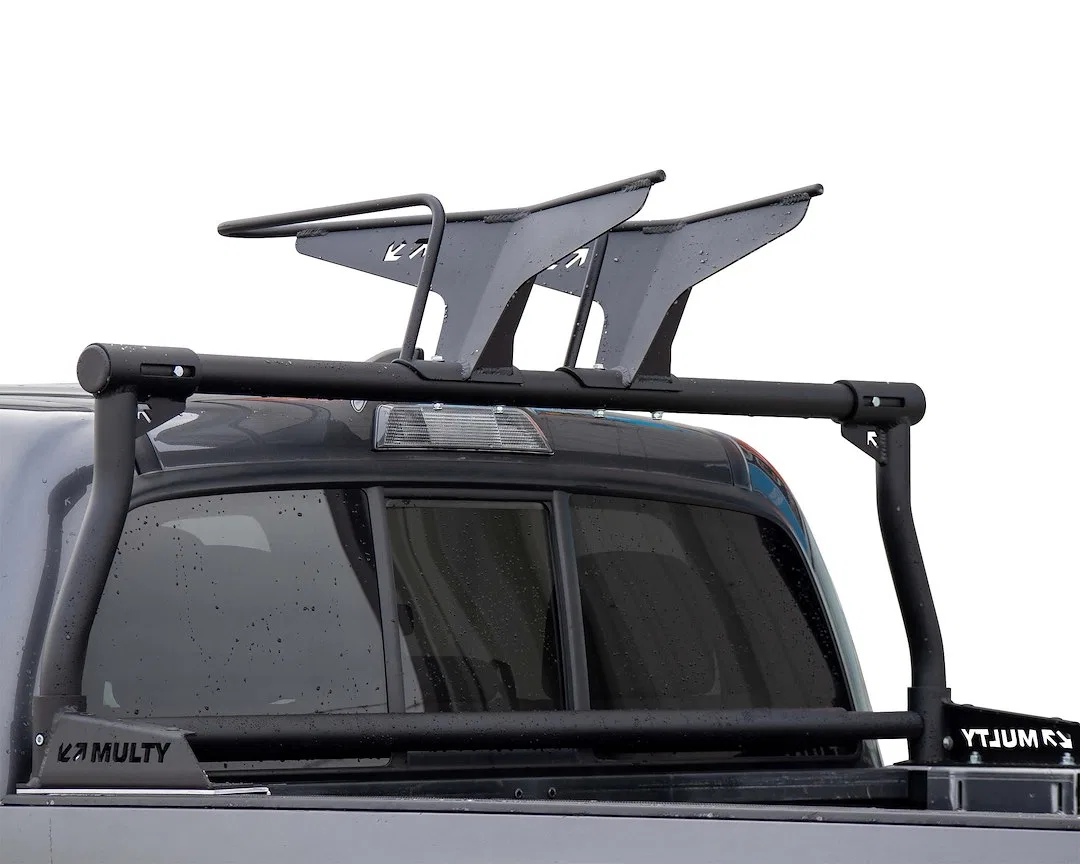 MR-2058 – MULTY RACK S Bike Rack, Bed Mount Holds 2 Bikes Vertically Cradle System With Straps Non-Foldable Texture B...